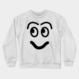 Funny face - smiley. Crewneck Sweatshirt